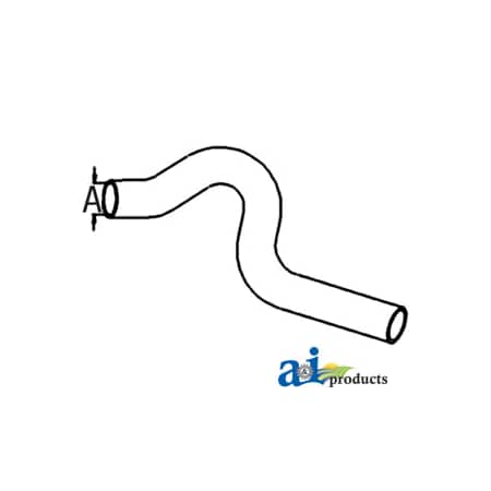 A & I Products Radiator Hose, Lower 12" x5" x2" A-K203619